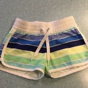Girls swim shorts coverup